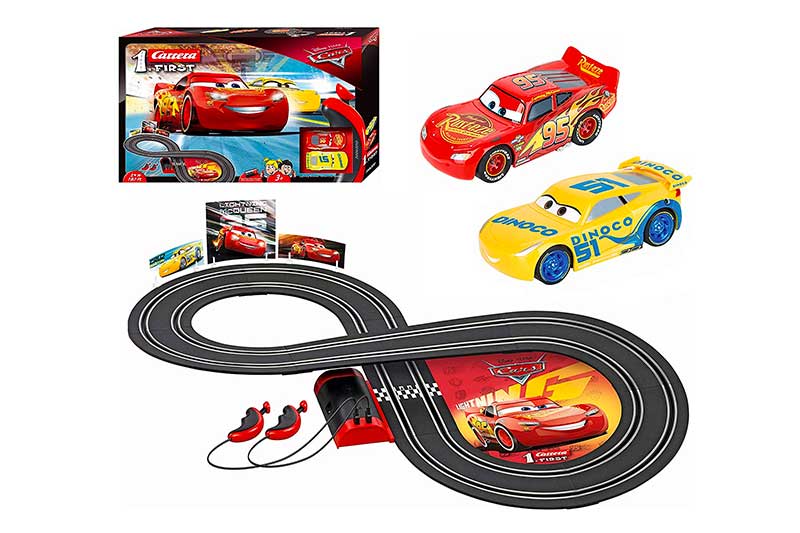 Carrera First Disney/Pixar Cars 3 - Slot Car Race Track
