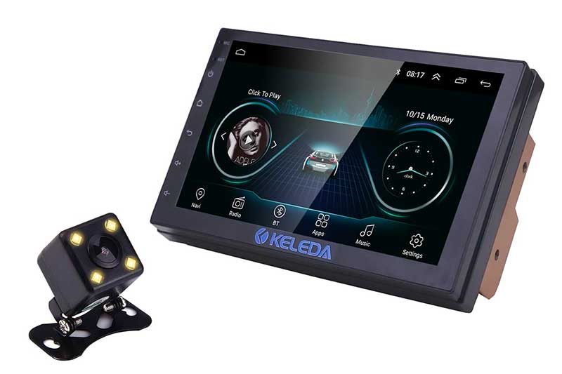 Keleda 7001 Android Double Din Car Stereo