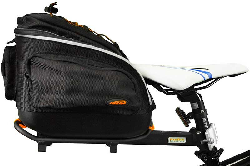 Ibera PakRak Quick-Release Commuter Bike Trunk Bag