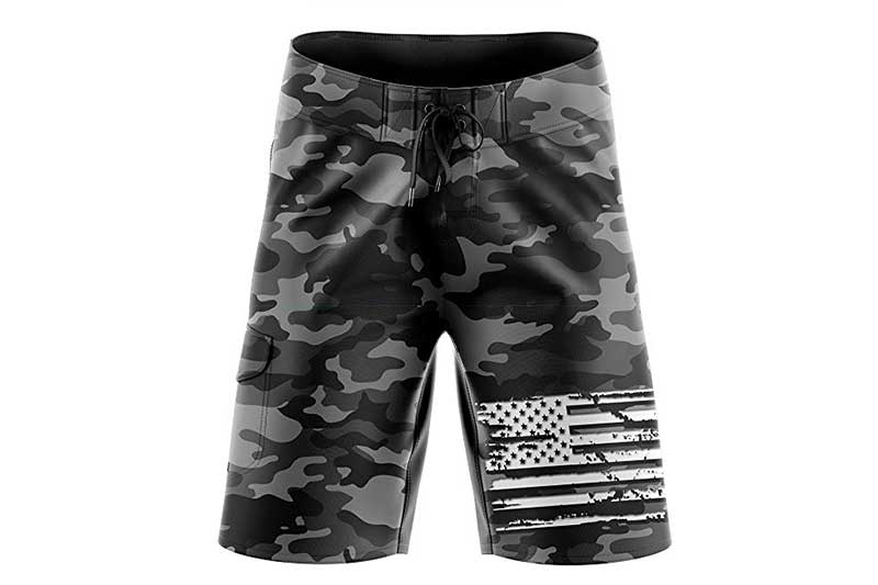 Tactical Pro Supply American Flag Board Shorts