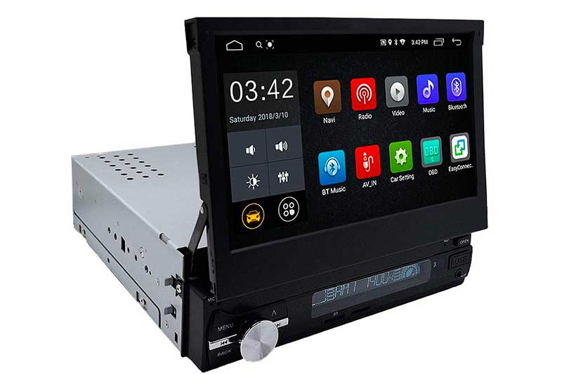 YODY Android 8.1 Single Din Car Stereo