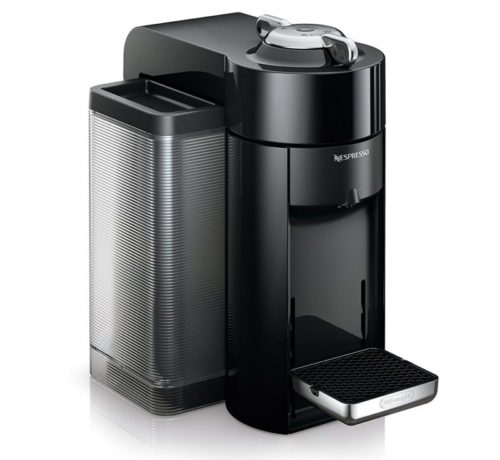 11. Nespresso by De'Longhi ENV135BAE Coffee and Espresso Machine Bundle with Aeroccino Milk Frother, Black