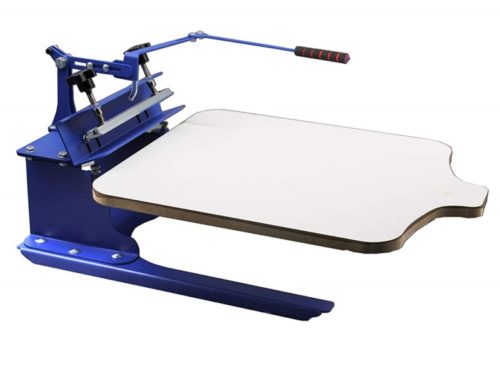 4. ​​INTBUYING Screen Printing Machine Silk Screen Printing Press 1 Color T-Shirt Press 