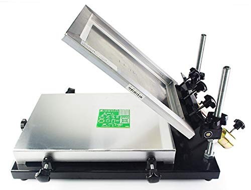8. Hanchen PCB Stencil Printer, 32x44cm Silk Screen Printer Solder Paste Screening Printing Machine for SMT Production Machine CE