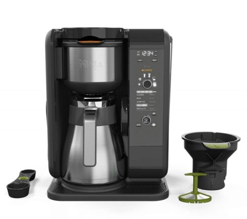 9. Ninja Hot and Cold Brewed System, Auto-iQ Tea and Coffee Maker with 6 Brew Sizes, 5 Brew Styles, Frother