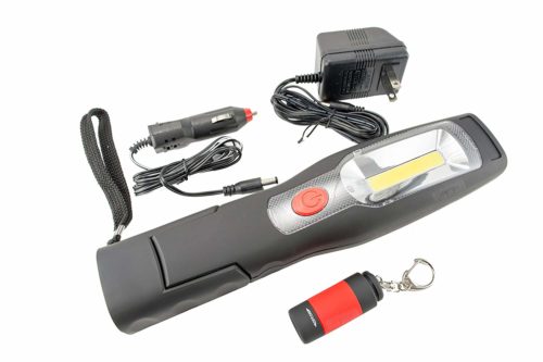  Rechargeable Magnetic LED Work Light with Adjustable Base Stand and Hooks