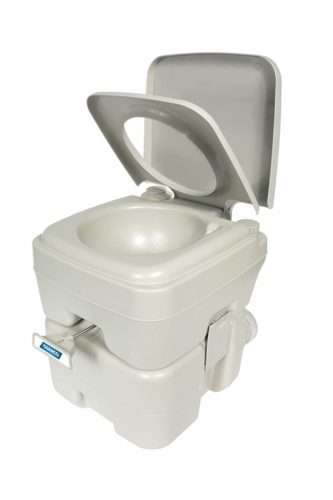 Camco Portable Travel Toilet-Designed for Camping, RV, Boating and Other Recreational Activities-5.3 Gallon (41541) TOP 10 BEST PORTABLE TOILETS IN 2022 REVIEWS