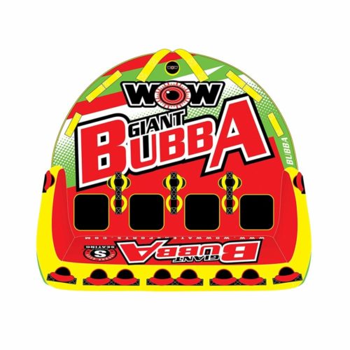 Wow World of Watersports, Big Bubba Hi Visbility Towable Deck Seat, Front and Back Tow Points