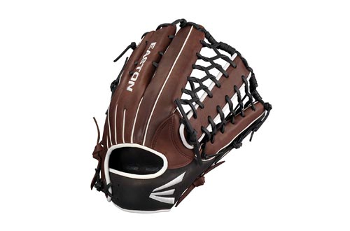 EASTON EL JEFE Slowpitch Softball Glove Series | 2022 | Diamond Pro Steer Leather | Oiled Classic Cowhide Palm + Lining For Comfort + Feel | Softball Design + Increased Pocket Depth | Rawhide Laces