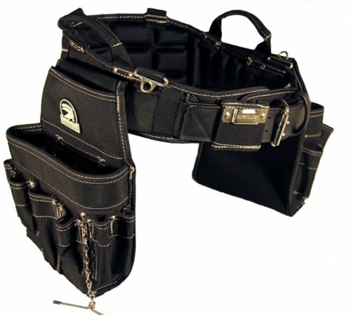 Gatorback B240 Electrician's Combo with Pro-Comfort Back Support Belt. Heavy Duty Ventilated Work Belt (Large 36-40 inches)