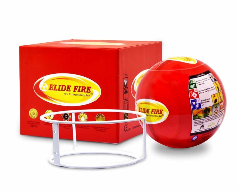Elide Fire Ball, Self Activation Fire Extinguisher, Fire Safety Product, 5 Year warranty. The only patented and insured genuine extinguishing ball in the USA. Beware of counterfeit products.