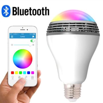 LONGWEN Bluetooth Light Bulb Speakers