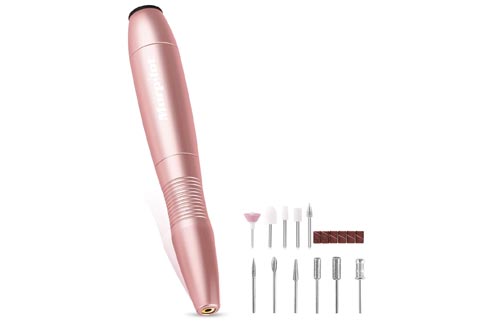 Nail Drill, Morpilot 11 in 1 Electric Nail File Manicure Pedicure Handpiece Grinder Acrylic Nail Tools