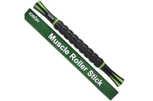 IDSON Muscle Roller Stick for Athletes- Body Massage Sticks Tools-Muscle Roller Massager