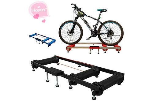 MAODATOU Bike Trainer Bicycle Roller Riding Platform Roller Training Table Spinning Bicycle Indoor Exercise Platform Road Bike for Road Bike