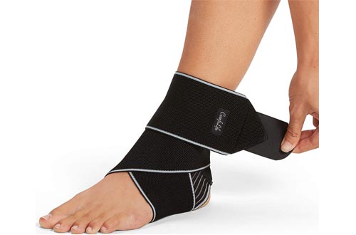ComfiLife Ankle Brace for Men & Women – Adjustable Compression Ankle Support Wrap