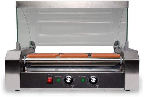 SYBO ET-R2-7 Electric 7 Hot dog rollers, one size, silver