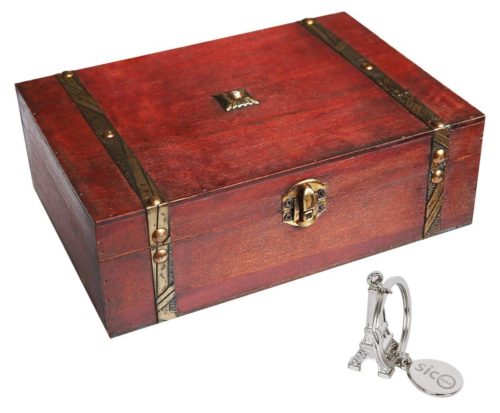 SICOHOME-Treasure-Box9.0-Pirate-Small-Wooden-Box-for-Jewelry-StorageCards-Collection
