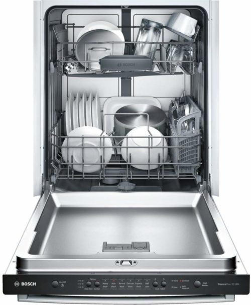 Bosch SHX3AR75UC Ascenta 24" Stainless Steel Fully Integrated Dishwasher - Energy Star