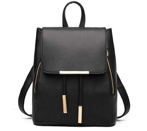 5. B&E LIFE Fashion Shoulder Bag Rucksack PU Leather Women Girls Ladies Backpack Travel bag