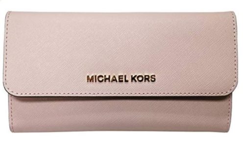 6. Michael Kors Women's Jet Set Travel Large Trifold Wallet
