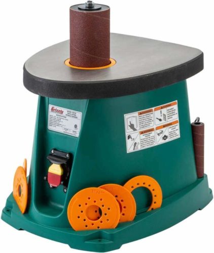 Grizzly Industrial G0739 - Benchtop 1/2 HP Oscillating Spindle Sander