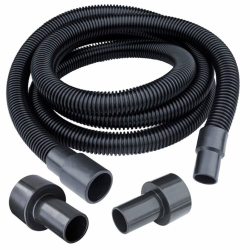 POWERTEC 70175 Dust Collection Hose with Fittings Plus Two Reducers TOP 10 BEST DUST COLLECTION HOSES IN 2021 REVIEWS