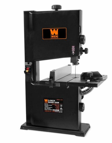 WEN 3962 Two-Speed Band Saw with Stand and Worklight, 10"