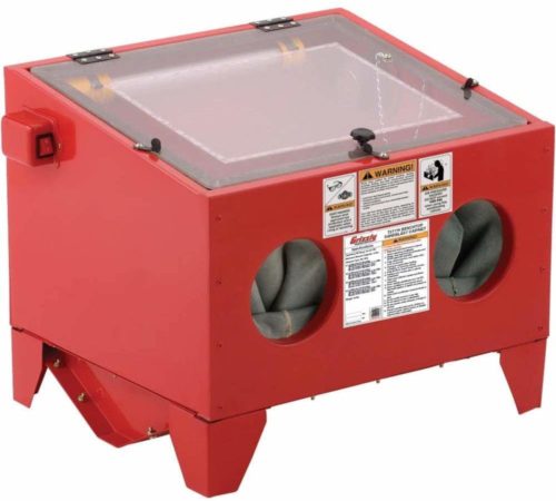 Grizzly Industrial T27156 - Top-Loading Benchtop Sandblast Cabinet
