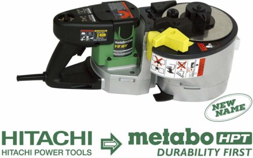 Metabo HPT Electric Rebar Bender and Cutter | Up to #5 Grade 60 Rebar (3/8", 1/2", 5/8") | Variable Speed Trigger | Lightweight and Portable | 5-Year Warranty | VB16Y