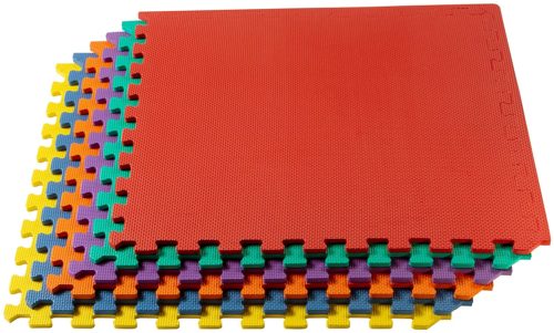 We Sell Mats 3/8 Inch Thick Multipurpose Exercise Floor Mat with EVA Foam