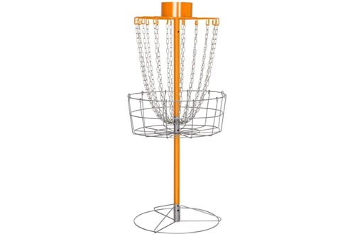 Yaheetech 18 Chain Portable Disc Golf Baskets Target- Golf Goals Baskets Practice Sets