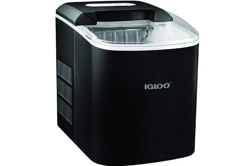 Igloo ICEB26BK Portable Electric Countertop 26-Pound Automatic Ice Makers, Black