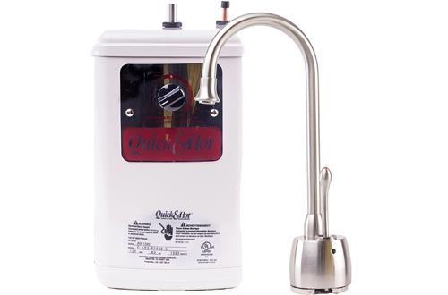 Waste King H711-U-SN Quick & Hot Water Dispensers Faucet & Tank - Satin Nickel