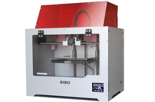 BIBO 3D Printer Dual Extruder Laser Engraving Sturdy Frame WiFi Touch Screen Cut Printing Time In Half Filament Detect removable Glass Bed