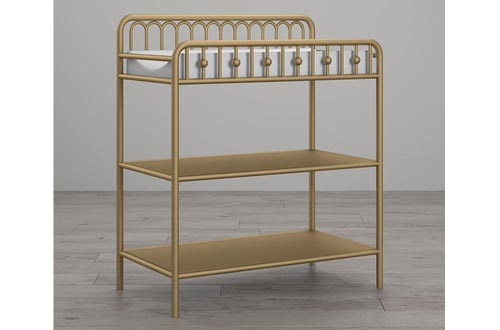 Little Seeds Monarch Hill Ivy Metal Changing Tables, Gold