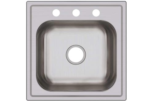 Elkay DPC12021103 Dayton Single Bowl Drop-in Stainless Steel Laundry Sinks