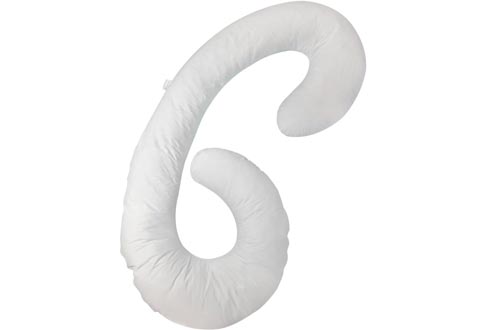 F2C Pregnancy Pillows Full Body Support Maternity Pillows Nursing Sleeping Support Cushion Removable Cover U Shape/C Shape