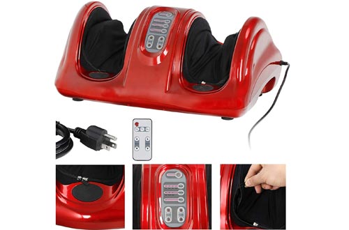 ZENY Foot Massagers Machine Deep Kneading and Rolling Shiatsu Massage for Leg Calf Ankle Personal Home Health Care Tool,Muscles Relaxation