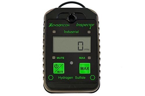 Tough, Waterproof, USA Made: H2S Monitors, Intrinsically Safe Hydrogen Sulfide Detector (H2S Inspector Industrial)