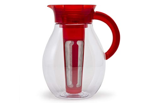 Primula The Big Iced Tea Makers - 1 Gallon Beverage Pitcher, Red