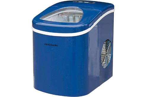 Frigidaire Portable Compact Makers, Counter Top Ice Making Machine, 26lb per day (Blue) (EFIC108-BLUE)