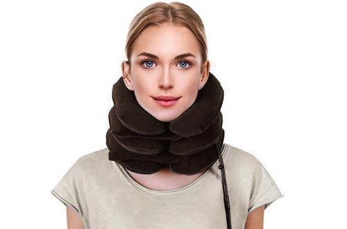 Neck Stretcher- Cervical Neck Traction Devices | Neck Brace for Cervical Neck Traction Fast Neck Pain Relief Aligns Spine and Relieves Pressure from The Neck and Shoulders You Will Feel The Difference