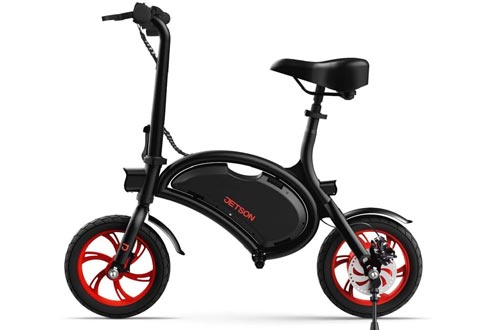 Jetson Bolt Folding E-Bikes Full Throttle Electric Bicycle with LCD Display