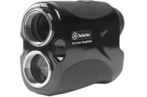 TecTecTec VPRO500 Golf Rangefinders - Laser Range Finder with Pinsensor - Laser Binoculars - with Battery