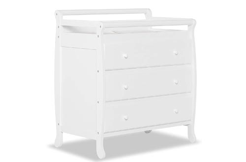 Dream On Me Liberty Collection 3 Drawer Changing Tables, White