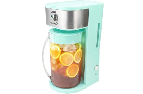 Brentwood KT-2150BL Iced Tea and Coffee Makers with 64 Ounce Pitcher, Blue