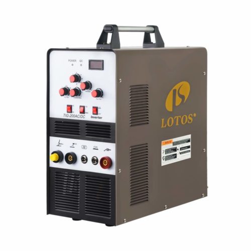 Lotos TIG200ACDC 200A AC/DC Aluminum Tig Welder with DC Stick/Arc Welder, Square Wave Inverter with Foot Pedal and Argon Regulator 110/220V Dual Voltage Brown TOP 10 BEST TIG WELDERS IN 2022 REVIEWS