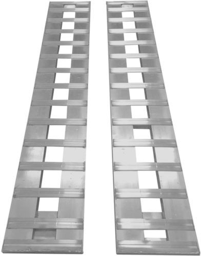 GENY GH-R168 Aluminum Ramps Truck Trailer car ramps 1- Set, Two ramps = 8,000lb Capacity 15" Wide x 14' Long (168")