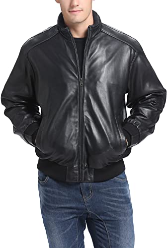 BGSD-Mens-Black-Lambskin-Leather-Bomber-Jacket-Regular-and-Big-Tall-Sizes